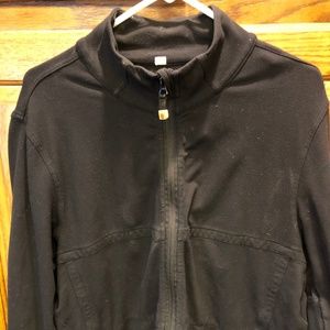Mens Lululemon Black Full Zip Jacket